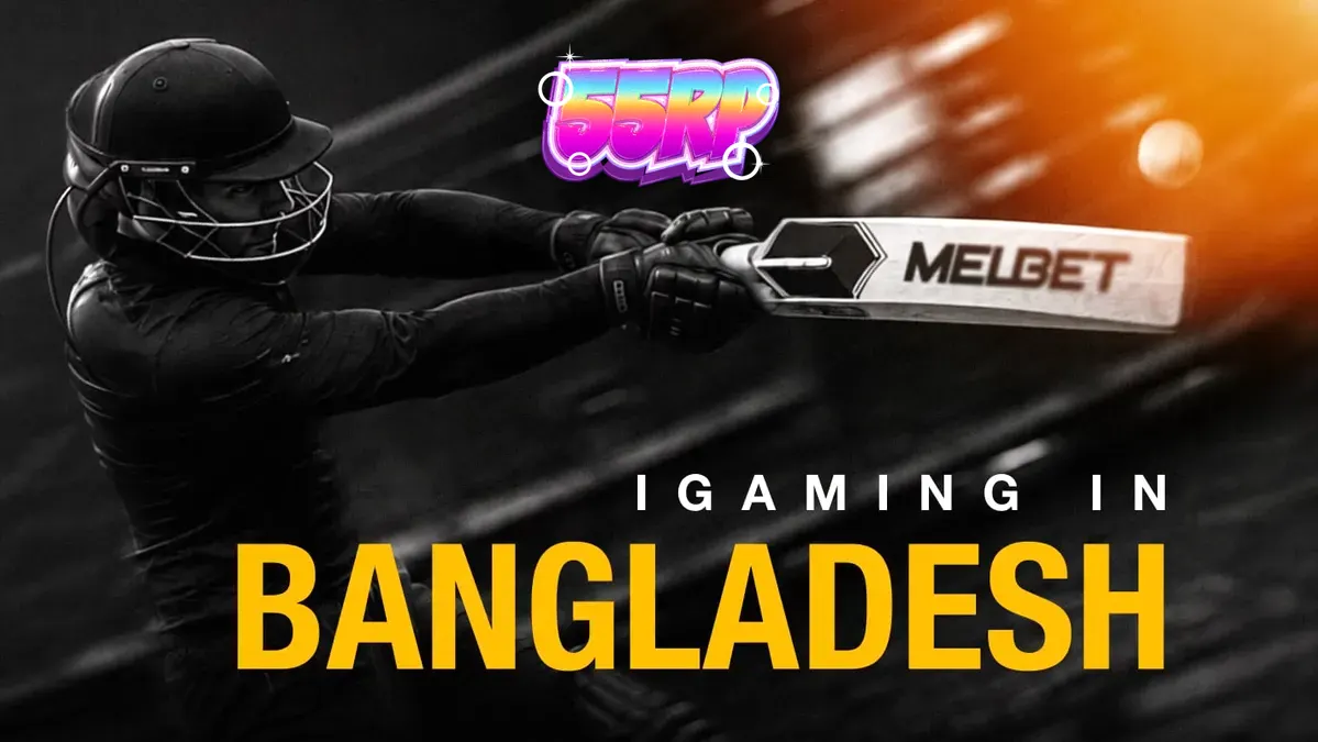 Ilustrasi digital tentang pertumbuhan pasar iGaming dan keterlibatan pengguna seluler di Bangladesh.